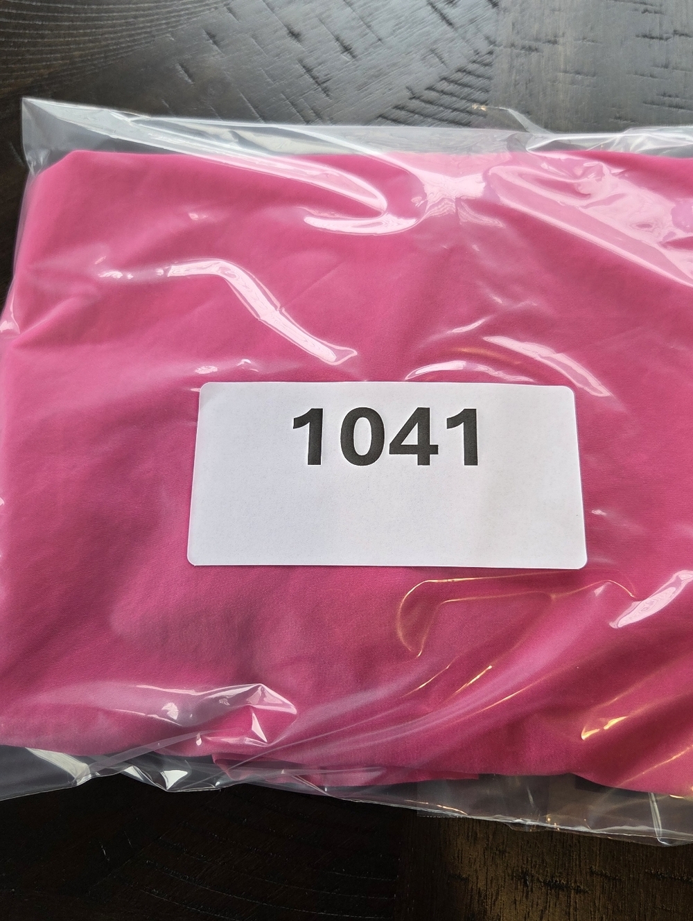 NWT Vintage Pykettes Hot Pink Mock Neck Blouse Size 18 Made in USA Retro - Picture 10 of 10